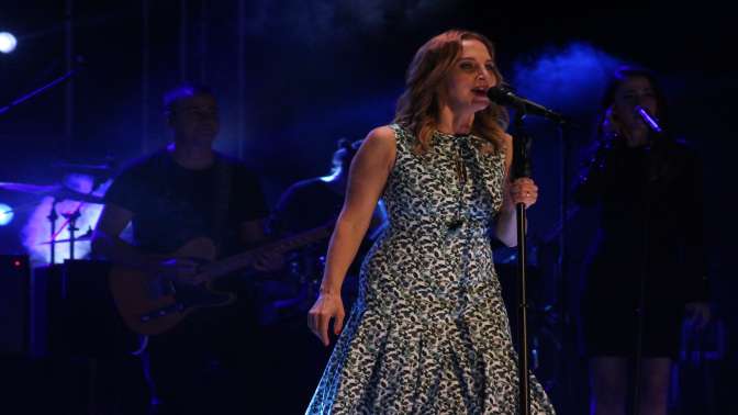 Sertab Antalyada Eurovision rüzgarları estirdi