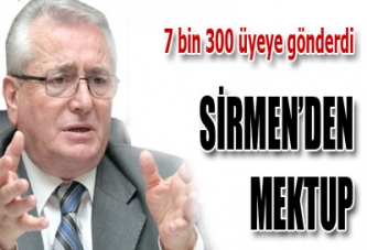 SİRMEN'DEN MEKTUP