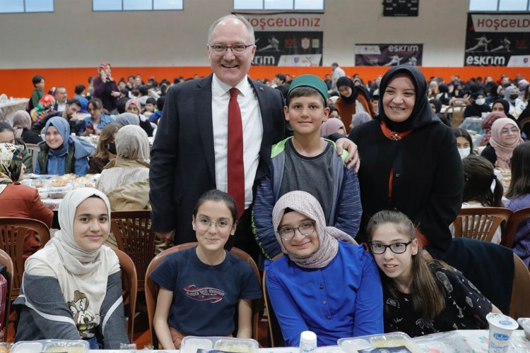 Sivas'ta öğrenciler ve veliler 'Muhabbet Sofrası'nda 