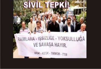 Sivil Tepki ,Muhalif ses Yükseliyor