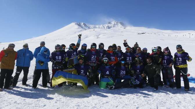 Snowkıte Dünya kupası Erciyes’te gerçekleşti