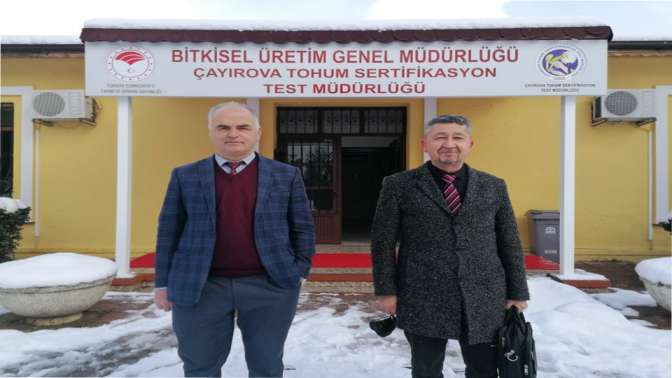Şükür, Çayırova Tohum Sertifikasyon Test Müdürlüğünün misafiri oldu