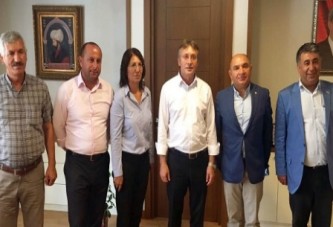 Tarhan Çayırova Belediye Başkanı’nı ziyaret etti