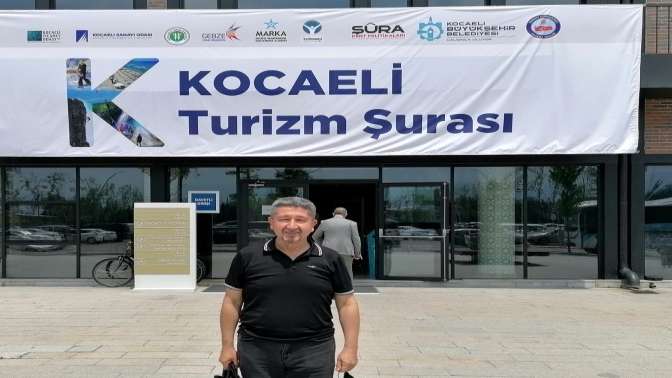 Tarihçi Rıdvan Şükür, Kocaeli Turizm Şurasına katıldı