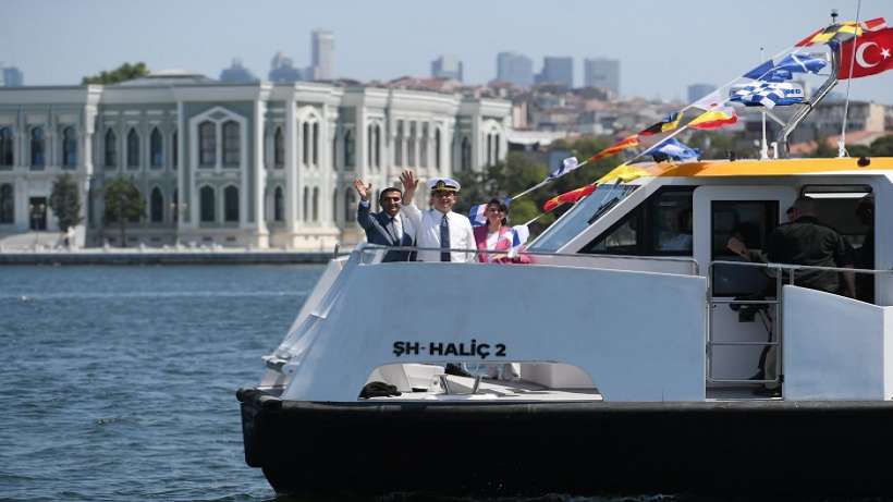 Tarihi Tersane ’den İstanbul’a Yeni Hediye Deniz Dolmuş
