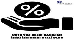 2018 yılı gelir dağılımı istatistikleri belli oldu