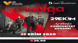 29 Ekim'de Manga konser verecek