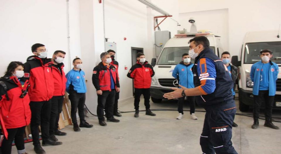 Sivas'ta afet ve acil durumlara karşı gönüllüler artıyor