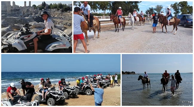 Didim'de QUAT Safari ve At Safari turları başladı