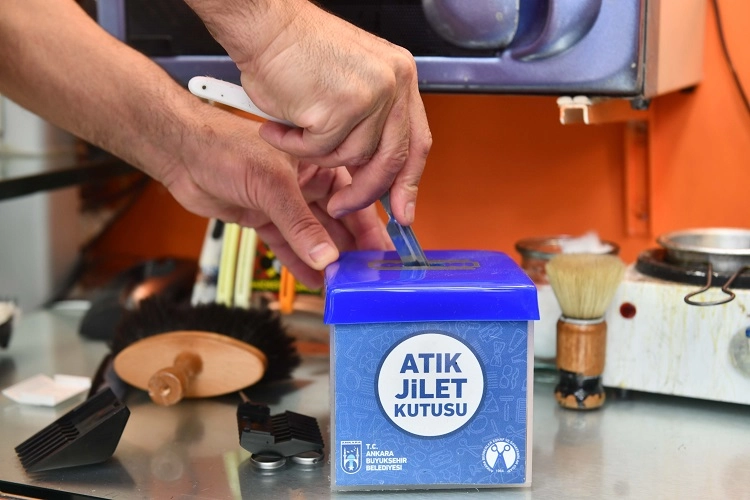 ABB ile Berberler Odası'ndan 'atık jilet' kampanyası