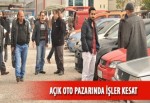 Açık oto pazarında işler durgun