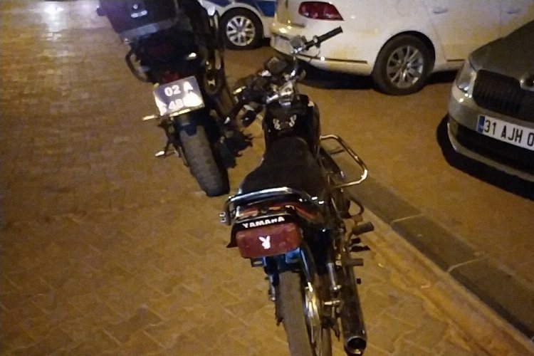 Adıyaman'da çalıntı motosikletle enselendi!
