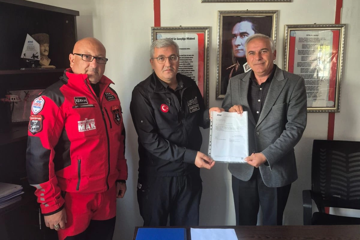 AFAD Bursa'dan MAK'a akredite ve kentsel arma