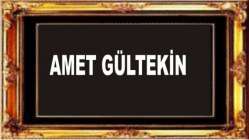 Ahmet Gültekin Vefat etti