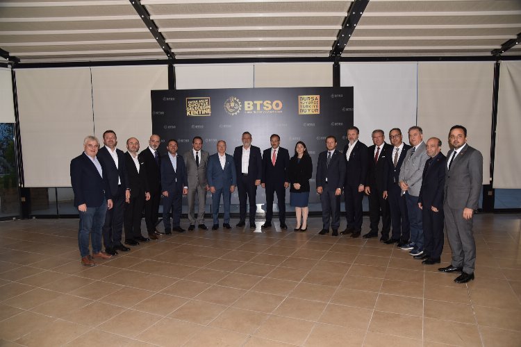 AK Parti Bursa'dan BTSO'ya ziyaret