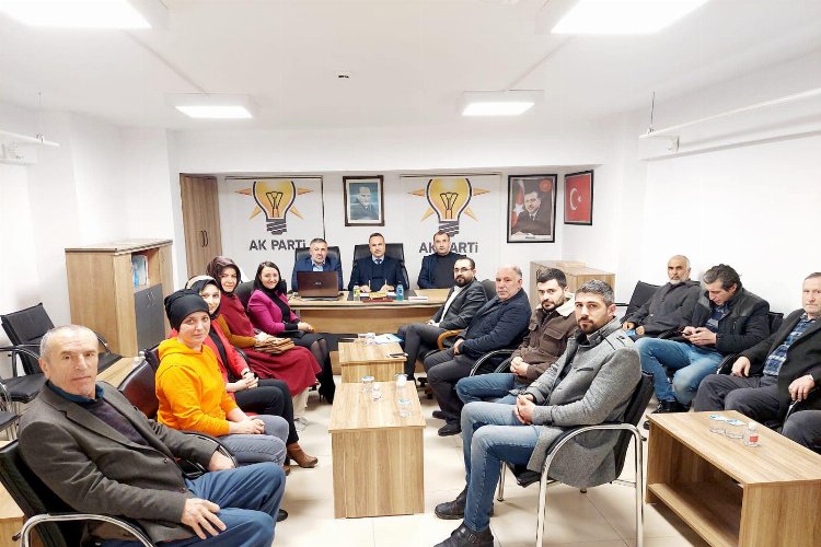 AK Parti İlçe Başkanları toplantısı Pazaryeri ilçesinde gerçekleşti 