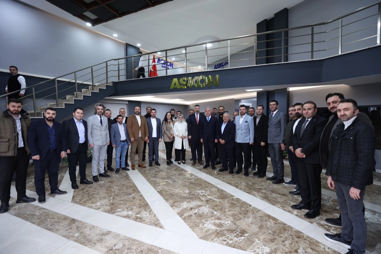 AK Parti protokolünden ASKON Kayseri'ye ziyaret