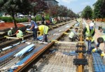 Akçaray Tramvay Projesi 12 koldan birden ilerliyor