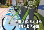 Akıllı bisikletlere 3 yeni istasyon