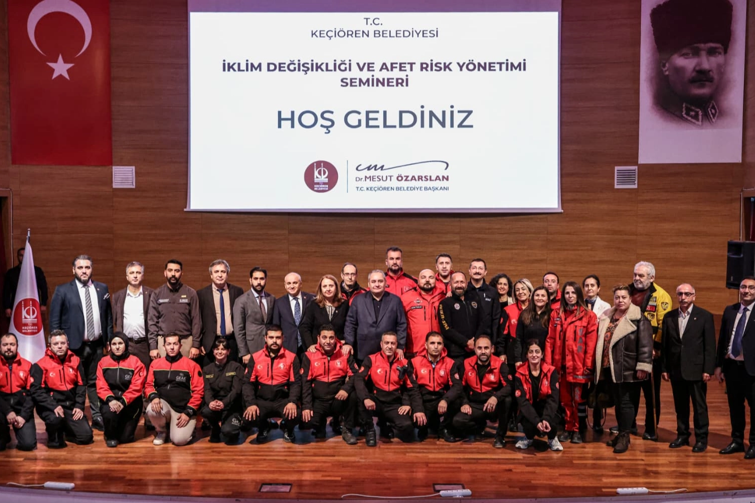 Ankara Keçiören’de 'İklim Afet Risk Yönetimi' semineri