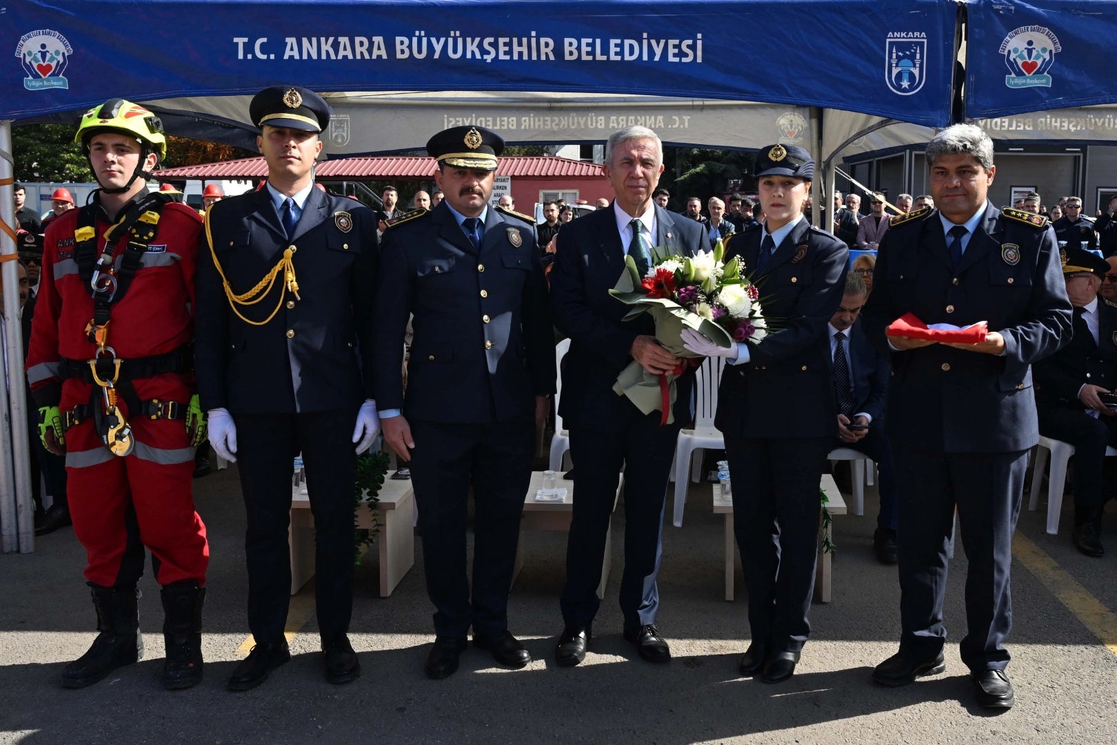 Ankara İtfaiyesi’nde 100 personel yemin etti