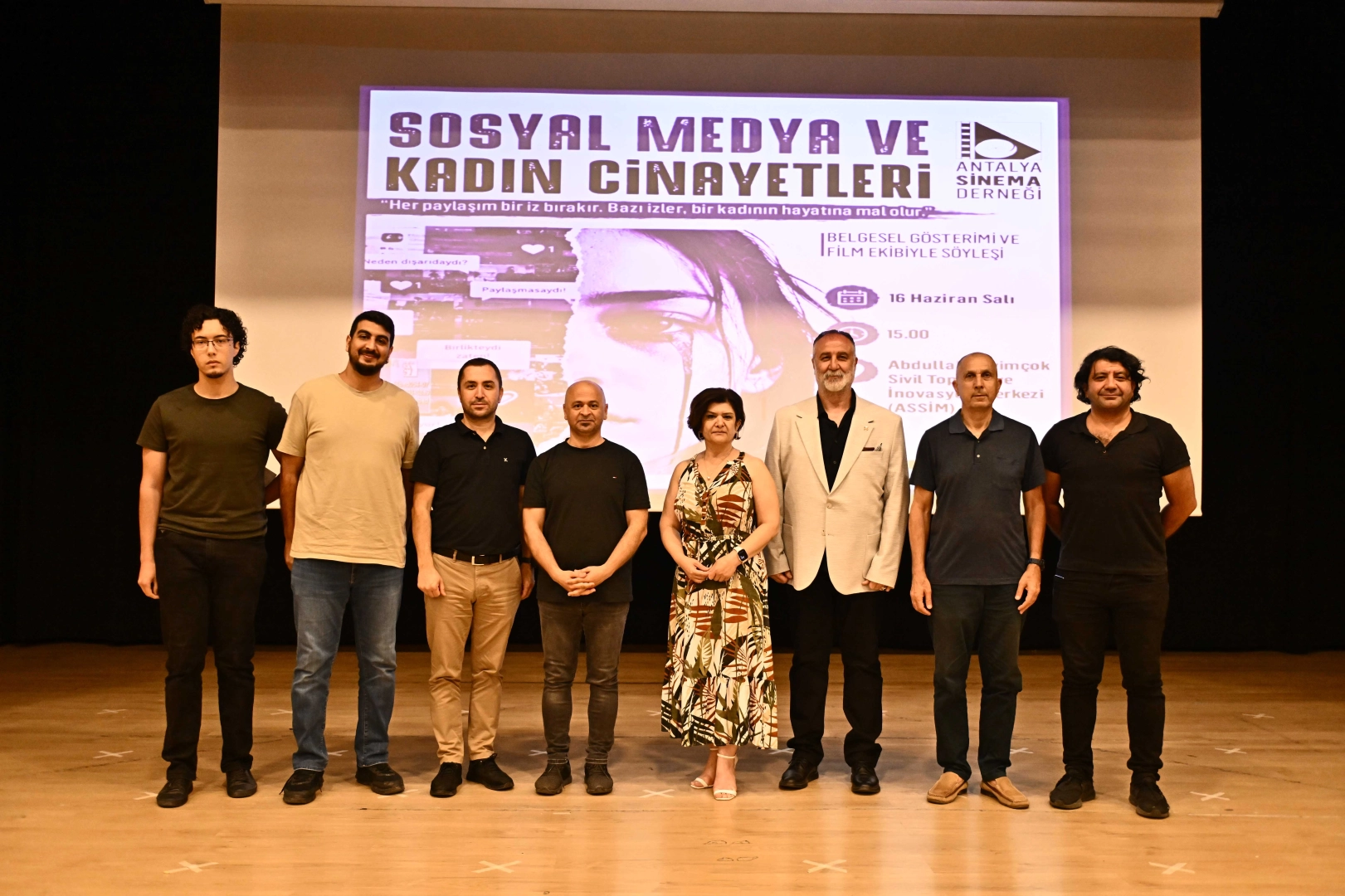 Antalya Muratpaşa'da kadın cinayetlerinin dijital yansımaları ele alındı