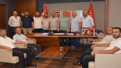 Anti İZAYDAŞ CHP İl Başkanı Sarıbay’ı ziyaret etti