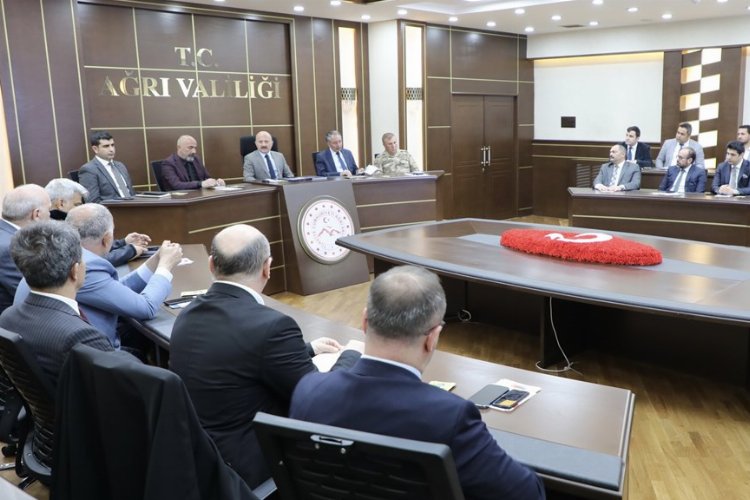 Ağrı'da İl Göç Kurulu toplandı