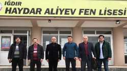 ASİMDER’den Haydar Aliyev fen lisesine ziyaret