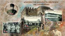 Atatürk’ün Ankara’ya Gelişinin 100.Yıl Dönümü’ Pulu