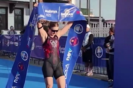Avrupa Triatlon Balkan Şampiyonası Mudanya'da başladı