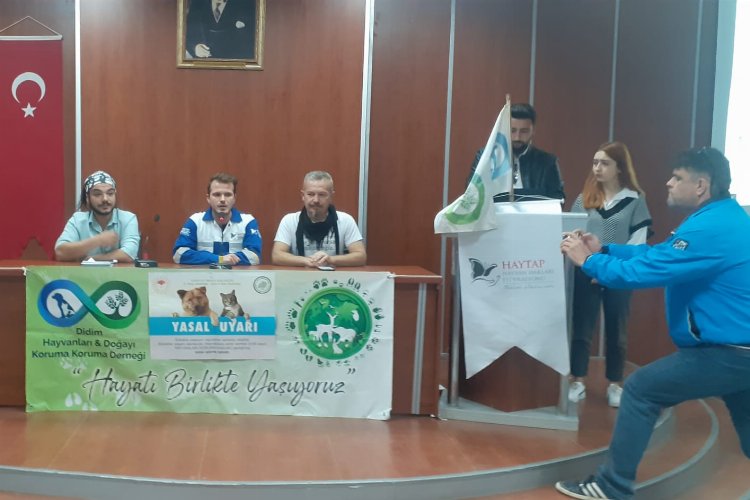 Aydın Didim'de 'Hayvan Hakları' bilinçlendirmesi
