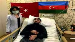 Azerbaycanlı gazi Kocaeli'de şifa arıyor