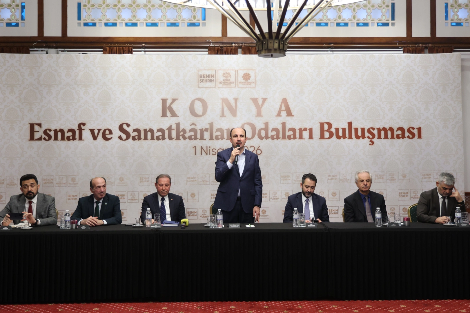 Başkan Altay KONESOB'da esnaf istişaresinde