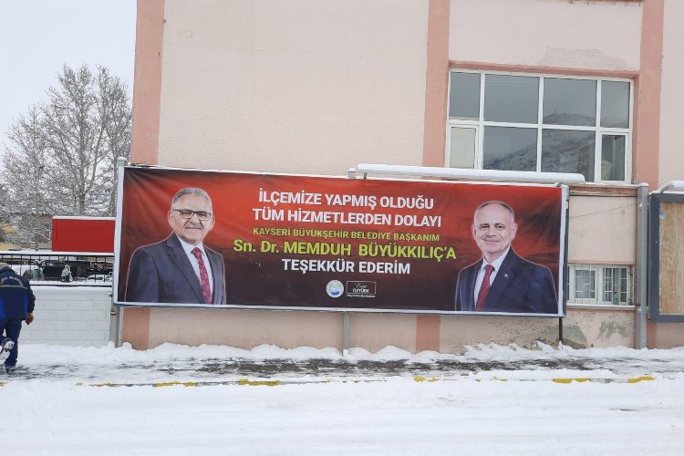 Başkan Büyükkılıç'a Yahyalı Belediye Başkanı Öztürk'ten teşekkür 