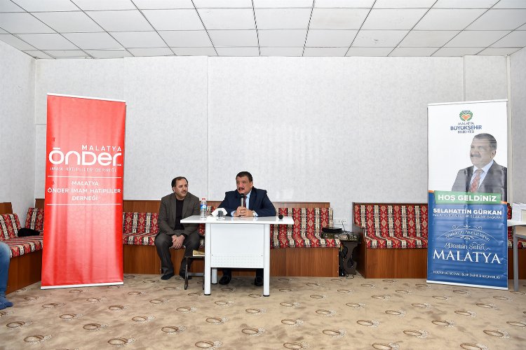 Başkan Gürkan'dan Malatya Önder İmam Hatiplileri Derneğine ziyaret 