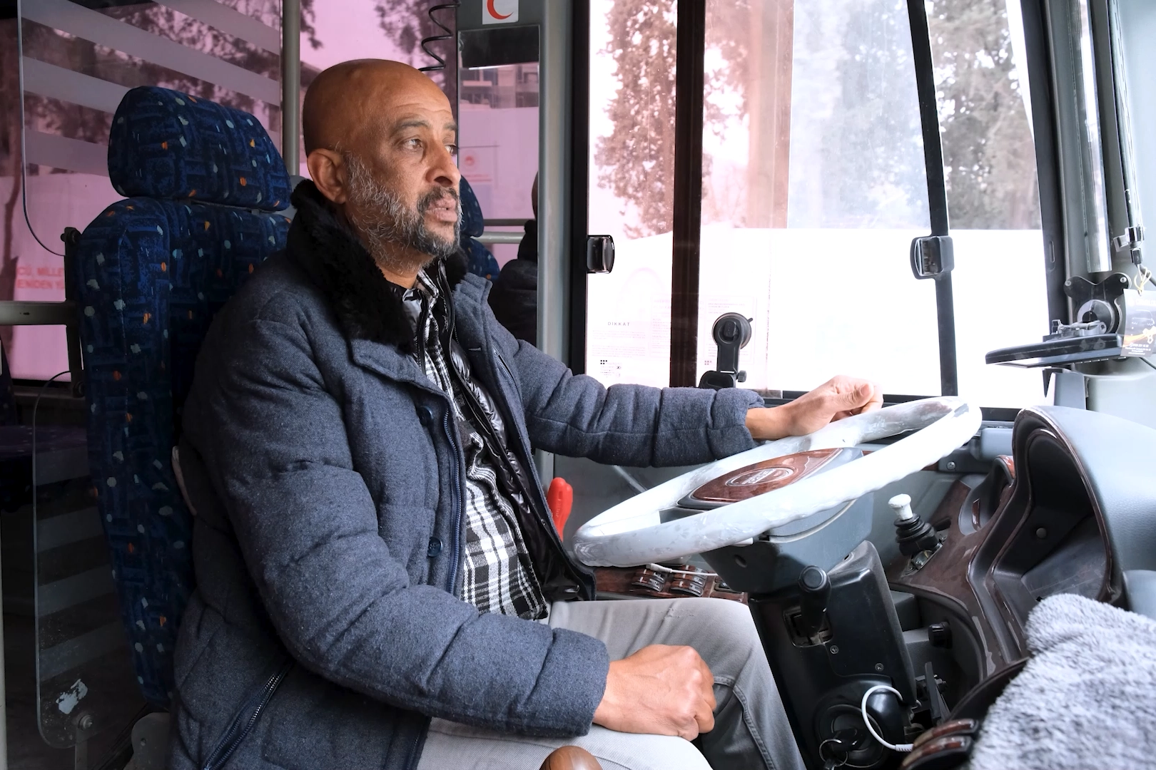 Bakan Kurum, Hataylı otobüs şoförünün yeni seferini paylaştı