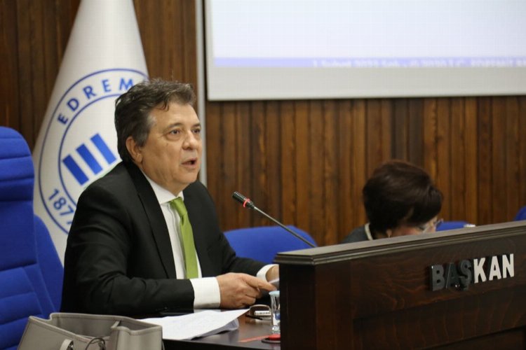 Balıkesir Edremit Belediye Meclisi'nde gündem görüşüldü 