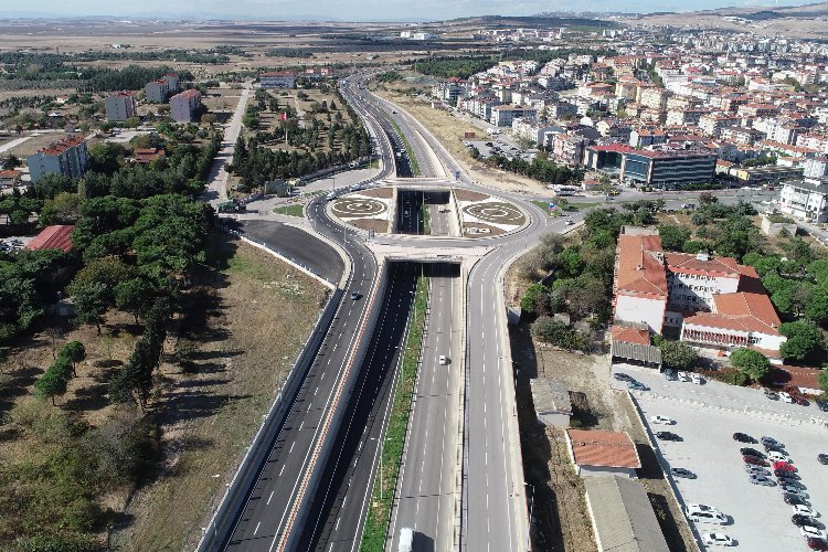 Bandırma'da Çanakkale Yolu'na dev katlı kavşaklar