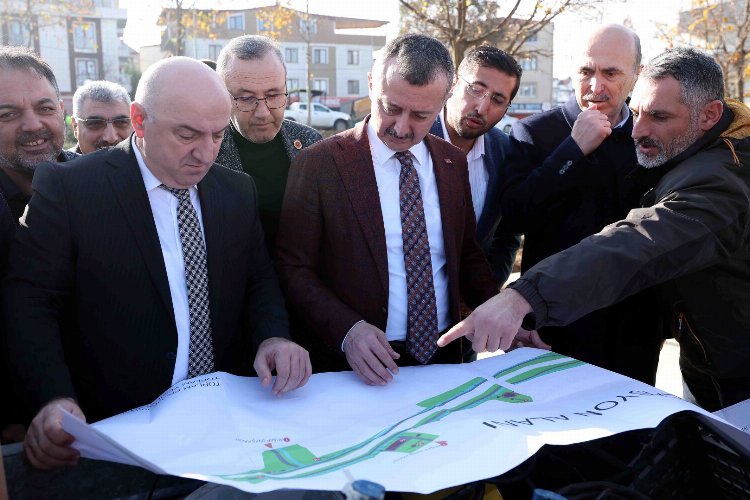Başkan Büyükakın, Darıca'daki projeleri yerinde inceledi
