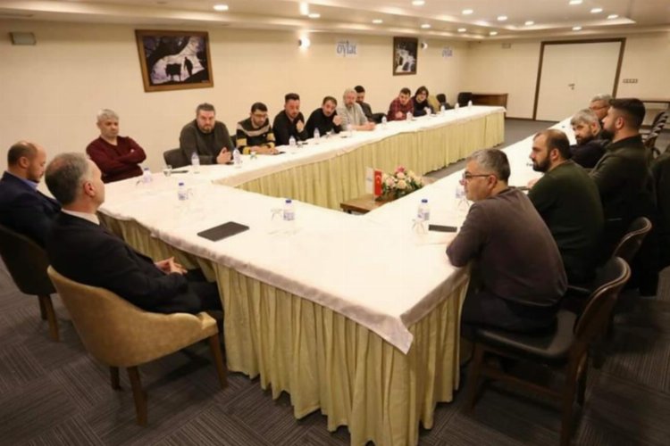 Başkan Taban İnegöl'de yerel medyayla buluştu