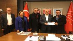 Bayburt Dernek Başkanı Varol CHP’yi ziyaret etti