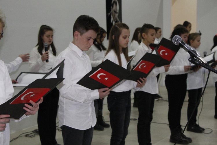 Bilecik’in Pazaryeri ilçesinde İstiklal Marşının Kabulünün 101. yılı kutlandı