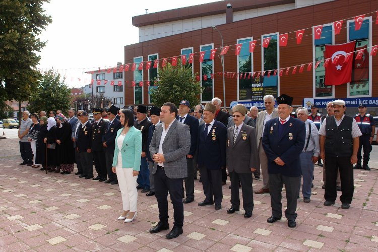 Bilecik Pazaryeri'nde 19 Eylül Gaziler Günü kutlandı