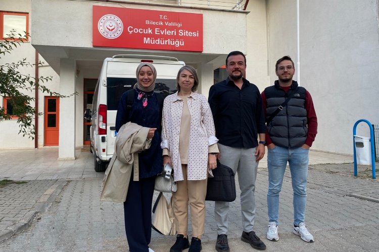 Bilecik'te geleceğin mühendisleriyle buluştu