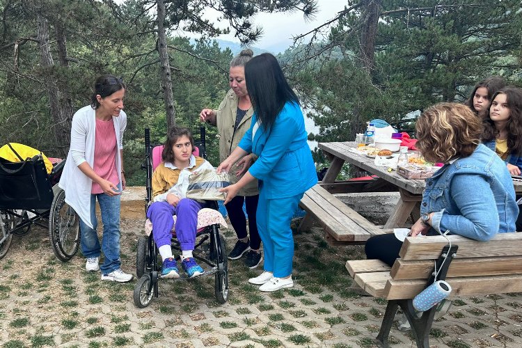 Bilecik'te Tabiat Parkı'nda engelsiz gün