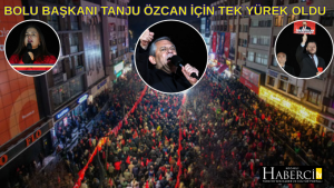 Bolu Başkanı Tanju Özcan İçin Tek Yürek Oldu