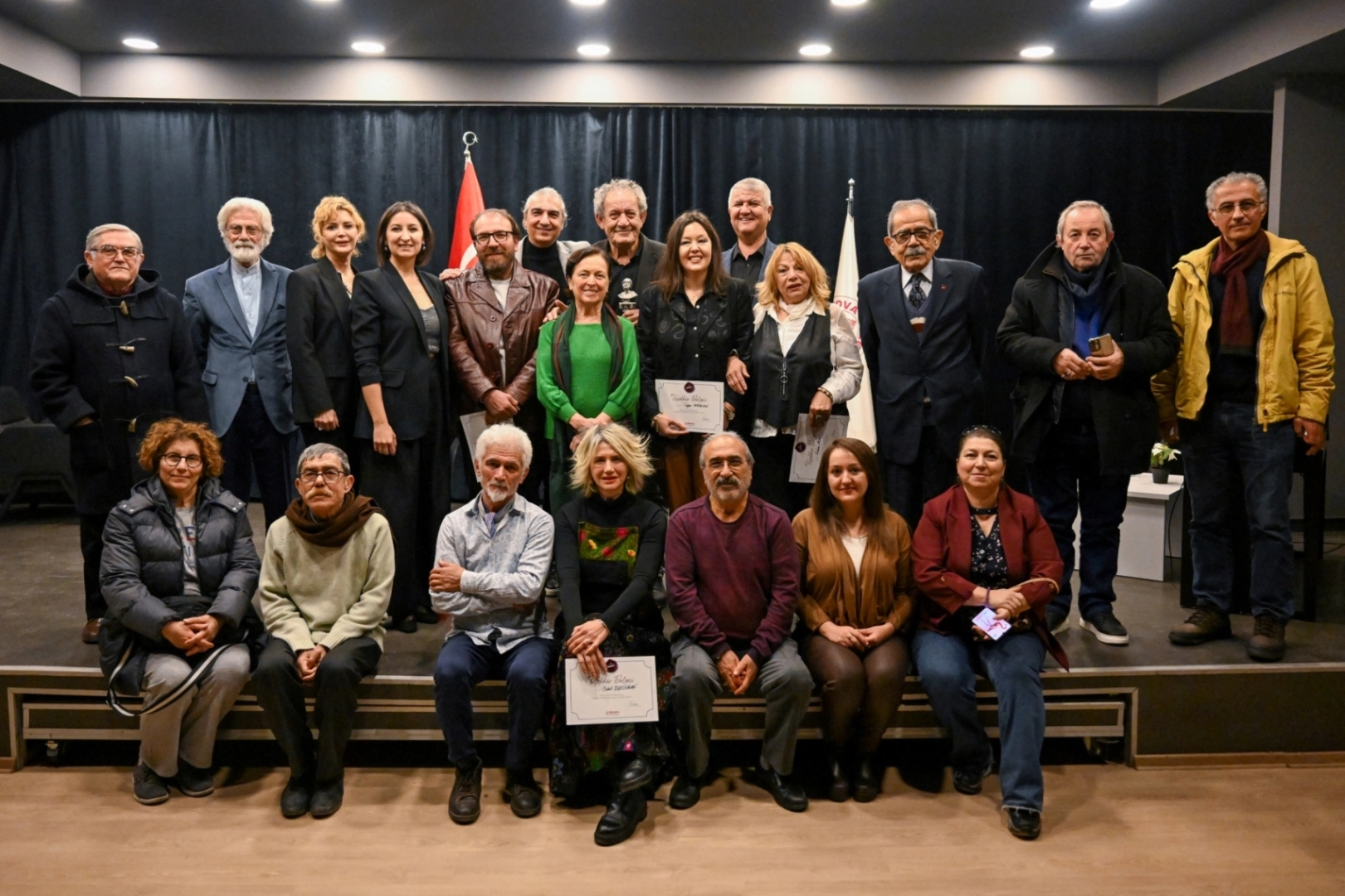 Bornova'da Haluk Işık’tan ‘Zübeyde’nin Oğlu Mustafa’ anlatısı