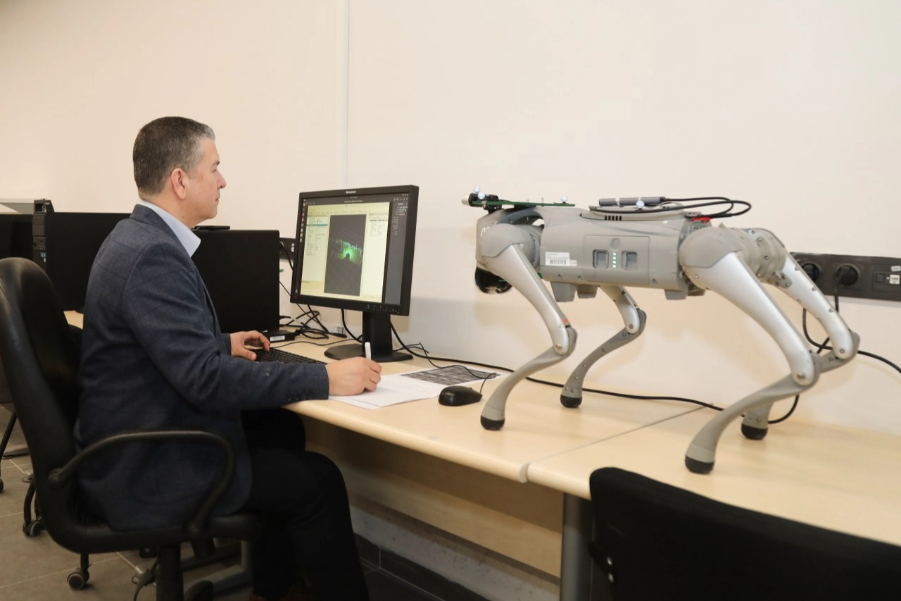 BTÜ'den robot köpeklerle geleceğe adım