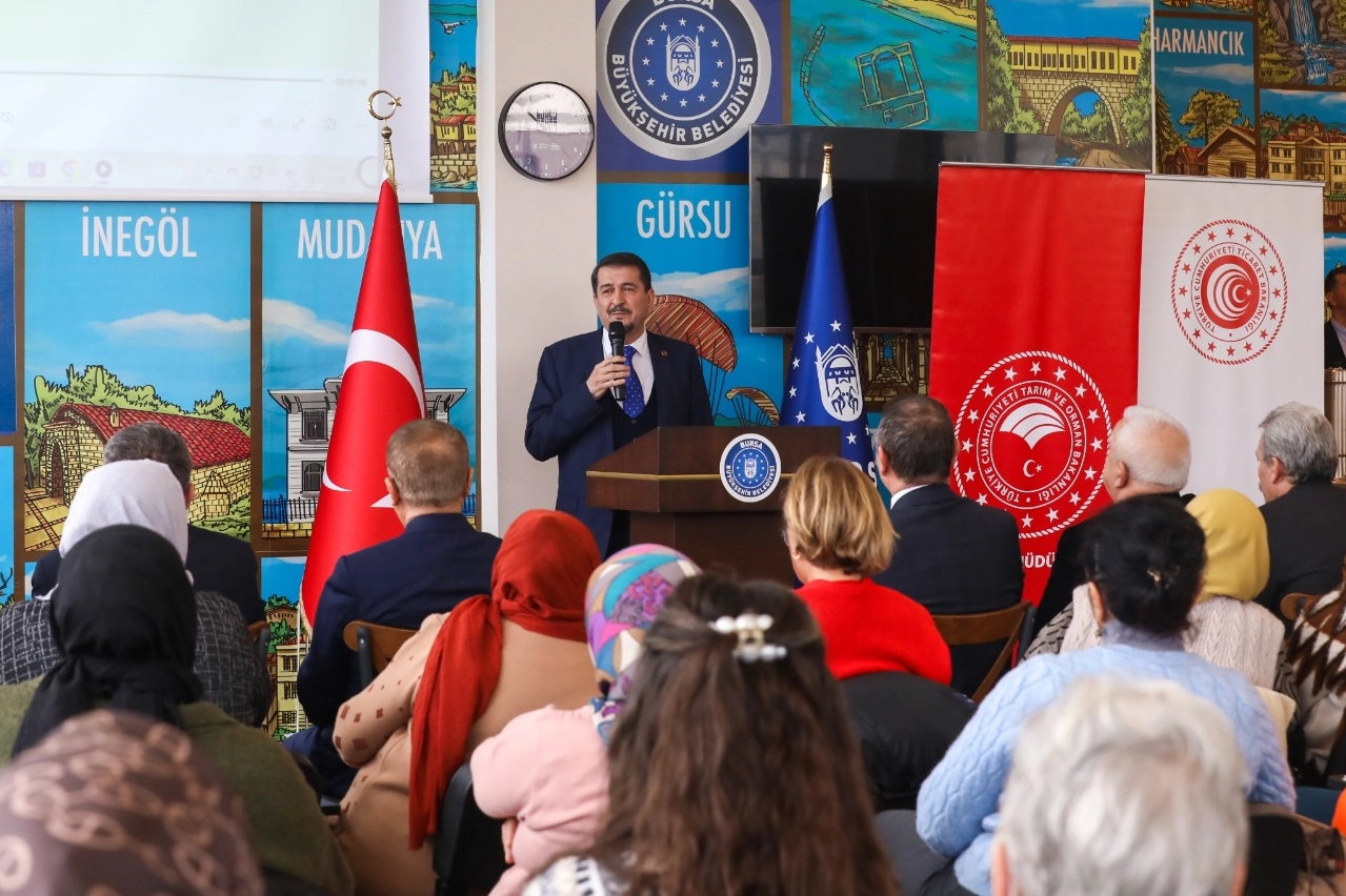 Bursa Büyükşehir'den üreticiye güçlü destek